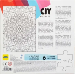 Peliko palapeli Color it Yourself 99 palaa tussit