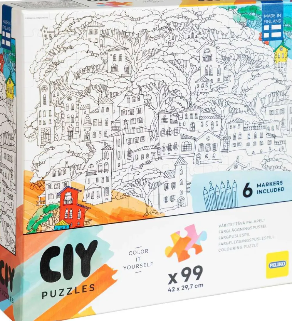 Peliko palapeli Color it Yourself 99 palaa tussit