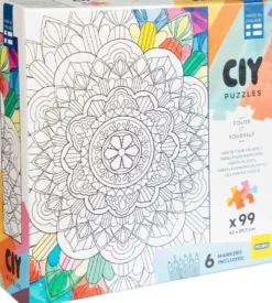 Peliko palapeli Color it Yourself 99 palaa tussit