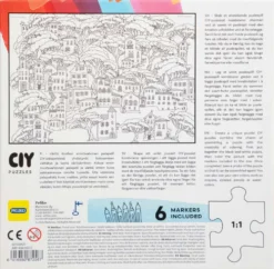 Peliko palapeli Color it Yourself 99 palaa tussit