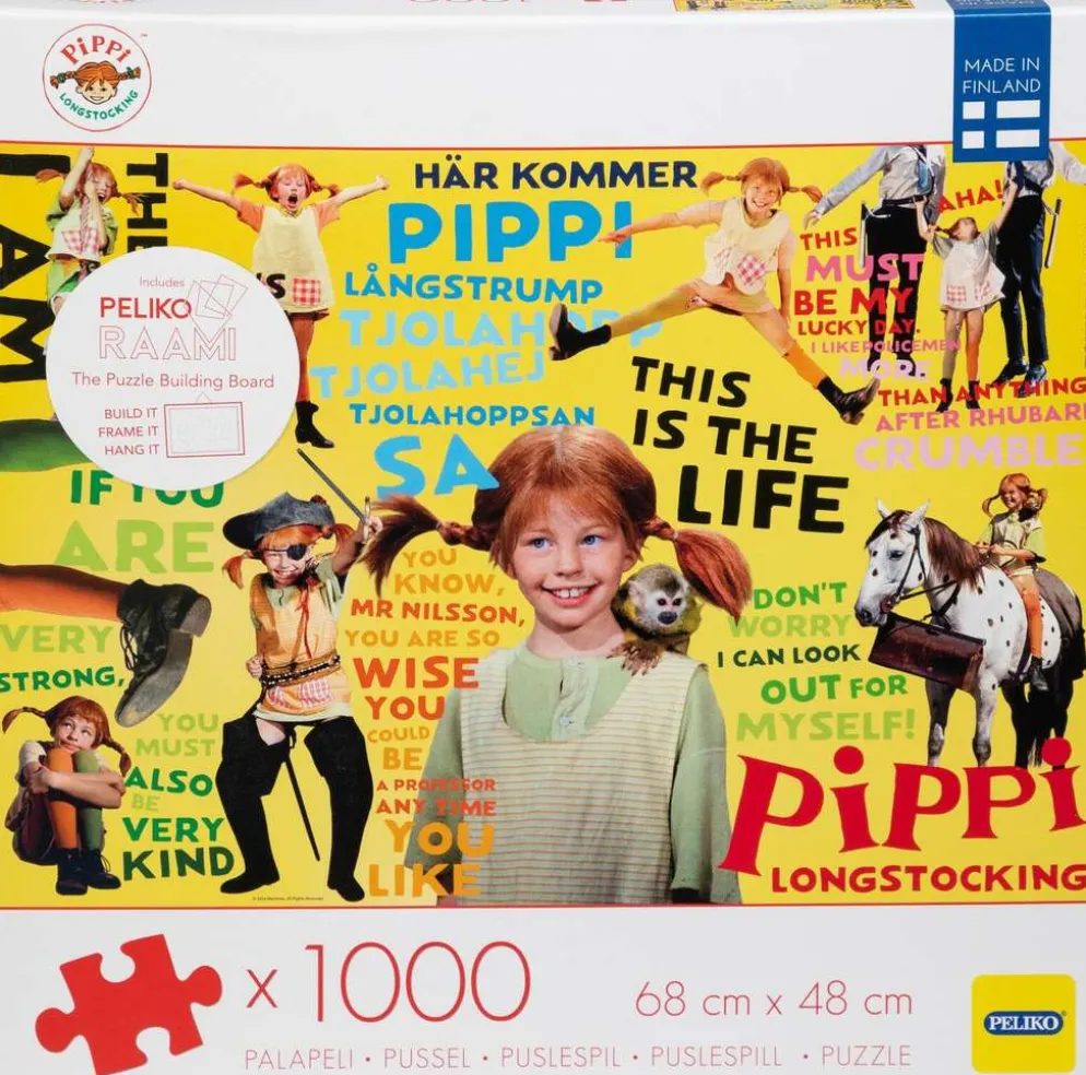 Peliko Peppi Pitkätossu palapeli 1000 palaa Live Action