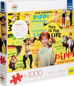 Peliko Peppi Pitkätossu palapeli 1000 palaa Live Action