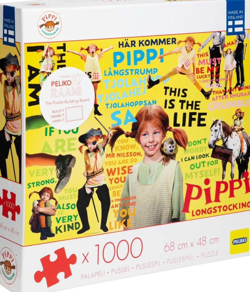 Peliko Peppi Pitkätossu palapeli 1000 palaa Live Action