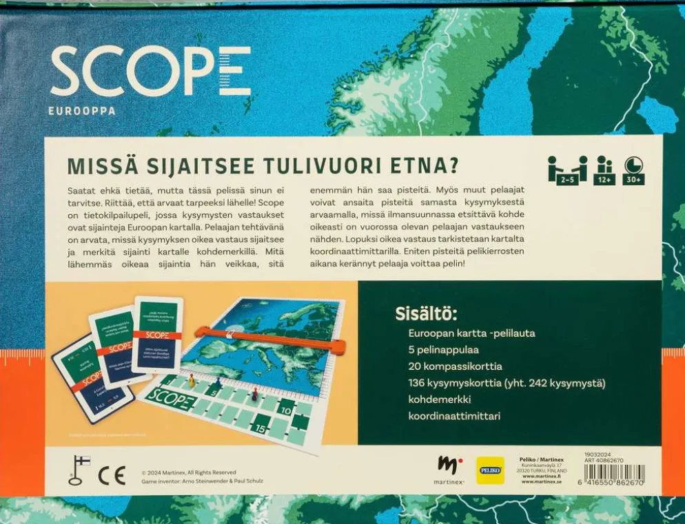 Peliko seurapeli Scope FI