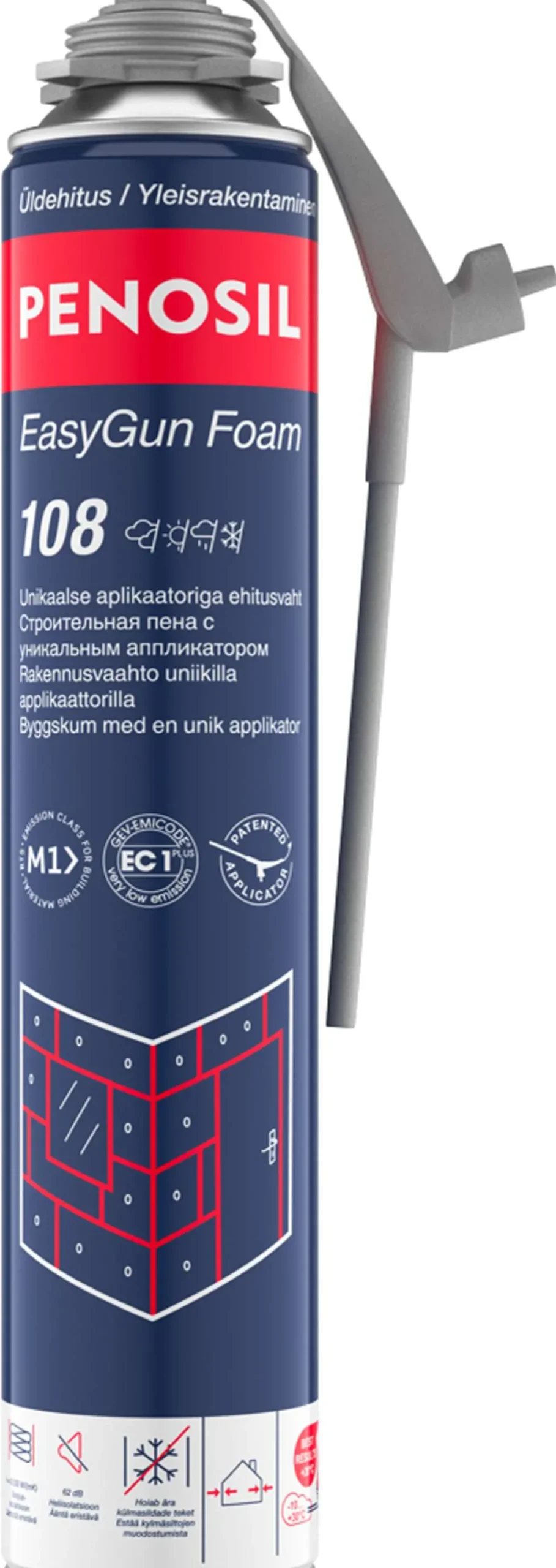 Penosil polyuretaanivaahto EasyGun Foam 750 ml
