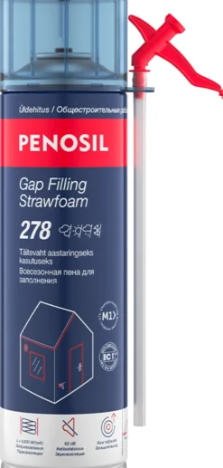 Penosil polyuretaanivaahto Gap Filling Strawfoam 440 ml