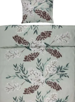 Pentik Joulun Hetki pussilakanasetti 150x210 cm + 50x60 cm vihreä