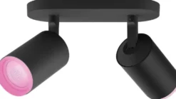 Philips Hue Fugato -kohdevalaisin 4.2W 2000-6500K 800LM musta