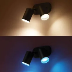 Philips Hue Fugato -kohdevalaisin 4.2W 2000-6500K 800LM musta