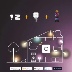 Philips Hue Fugato -kohdevalaisin 4.2W 2000-6500K 800LM musta