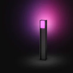 Philips Hue Turaco -pylväsvalaisin 8.1W 1000-20000K 1100LM anthracite säädettävä lämpimästä viileään
