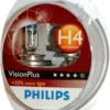 Philips H4 VisionPlus autolamppu 12V 60/55W 2 kpl