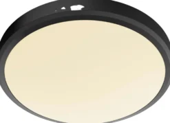 Philips kylpyhuoneen kattovalaisin Doris musta 17W 27K IP44