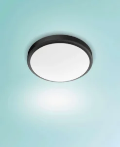 Philips kylpyhuoneen kattovalaisin Doris musta 17W 27K IP44