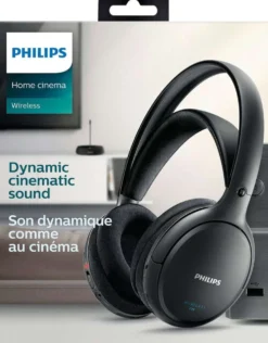 Philips langattomat TV-kuulokkeet SHC5200 musta