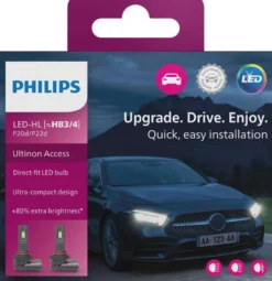 Philips LED-polttimo Ultinon Access HB3/4 2 kpl