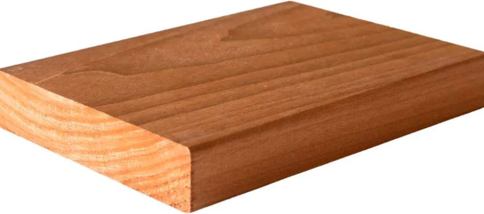 Pieksäwood laude lämpökäsitelty haapa 28x140 PHL 2400 mm (3 kpl/pkt)