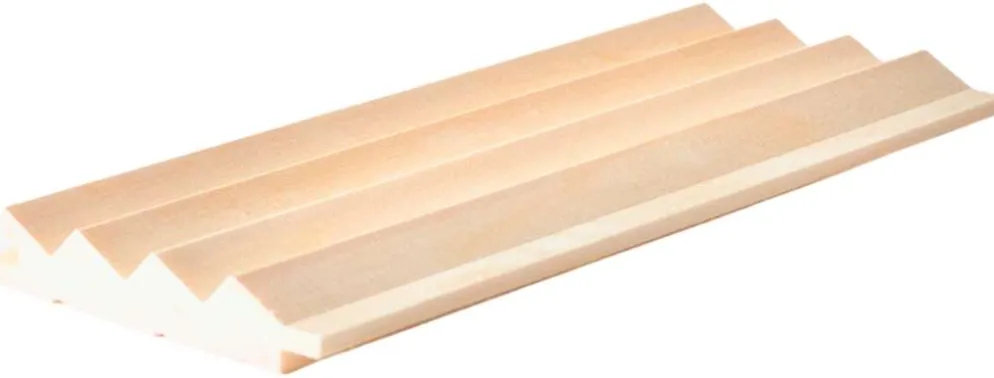 Pieksäwood Tunturipaneeli haapa 15x90x2100 mm (12,6 jm/pkt)