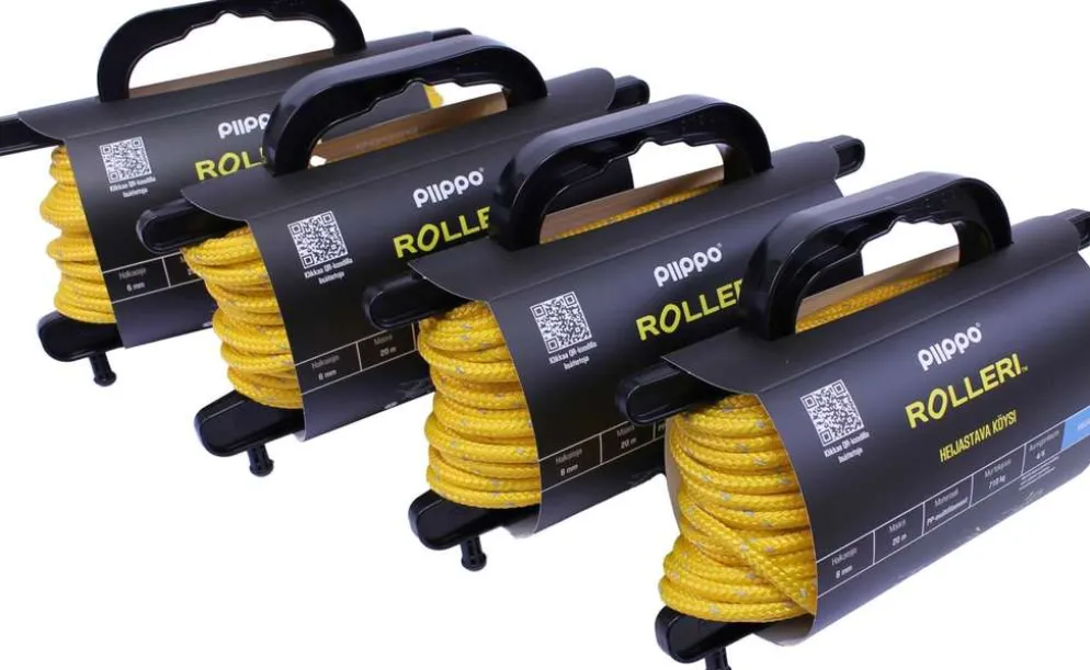 Piippo Rolleri heijastava yleisköysi 6mm x 20m
