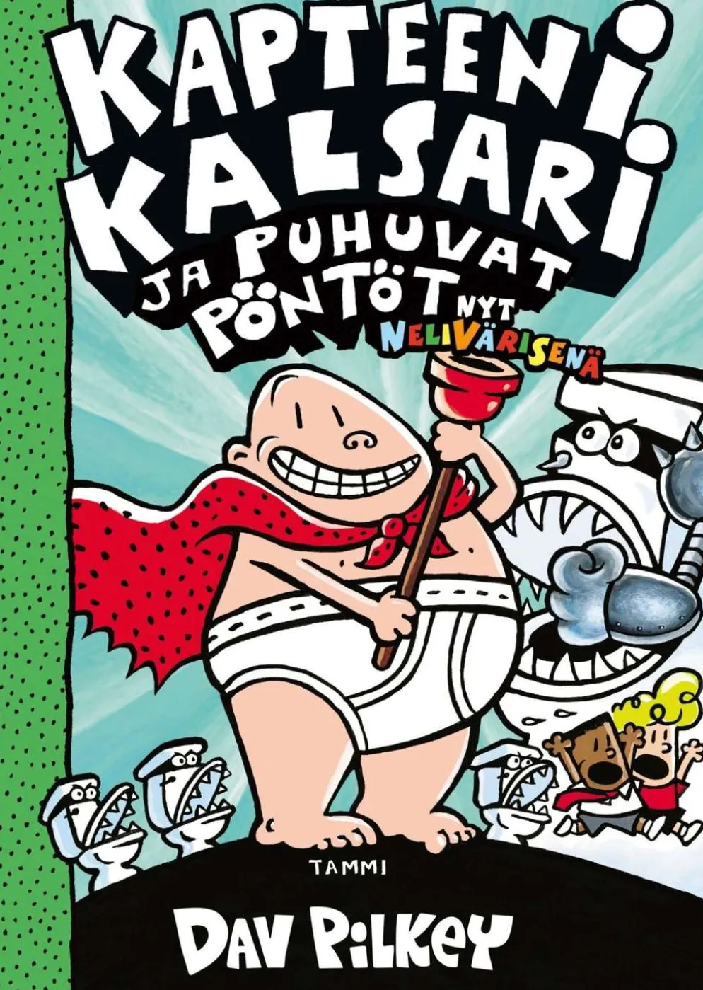 Pilkey, Kapteeni Kalsari ja puhuvat pöntöt