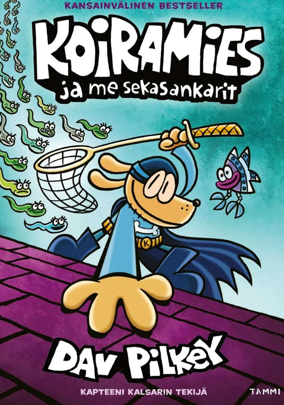 Pilkey, Koiramies ja me sekasankarit