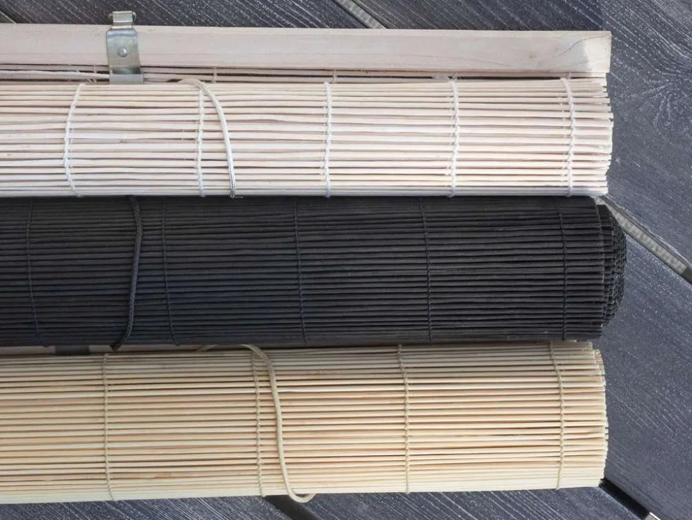 Pisla bamburullakaihdin Ming 120x170cm musta