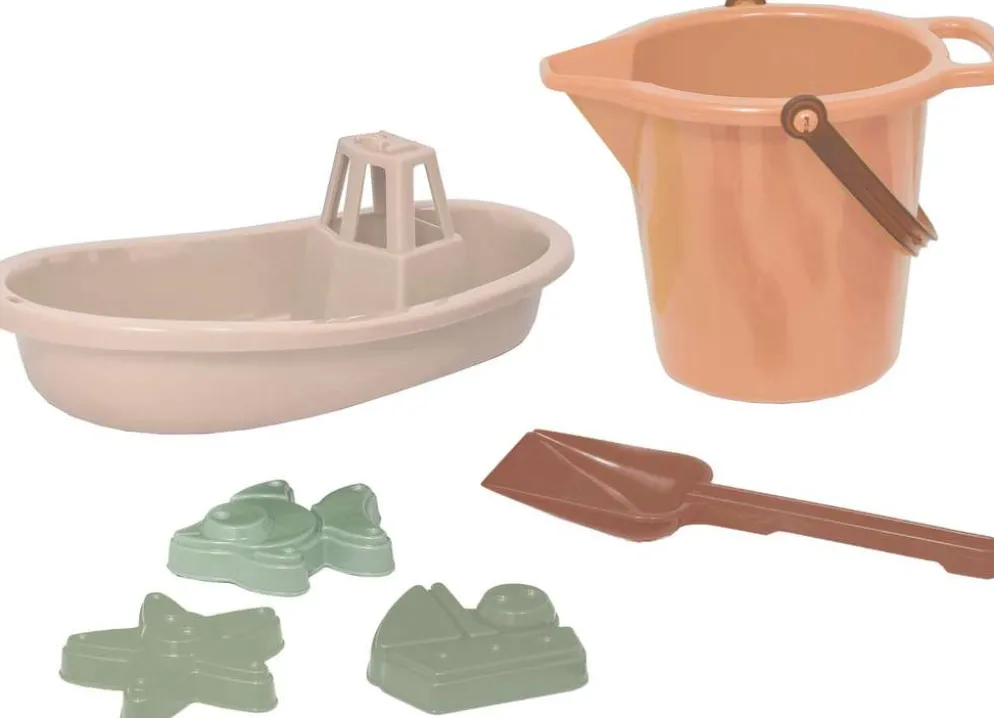 Plasto sankosetti, 6 osaa, "soft neutrals"