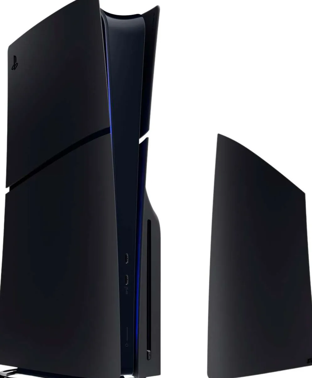 PlayStation 5-konsolin vaihtokannet musta (slim-konsoliin)