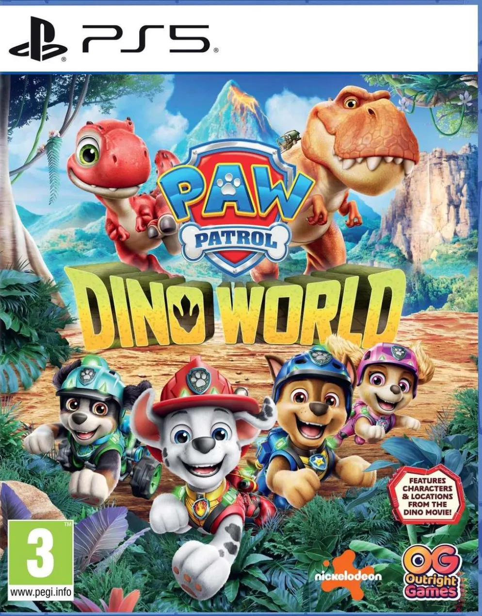 Playstation 5 PAW Patrol Dino world