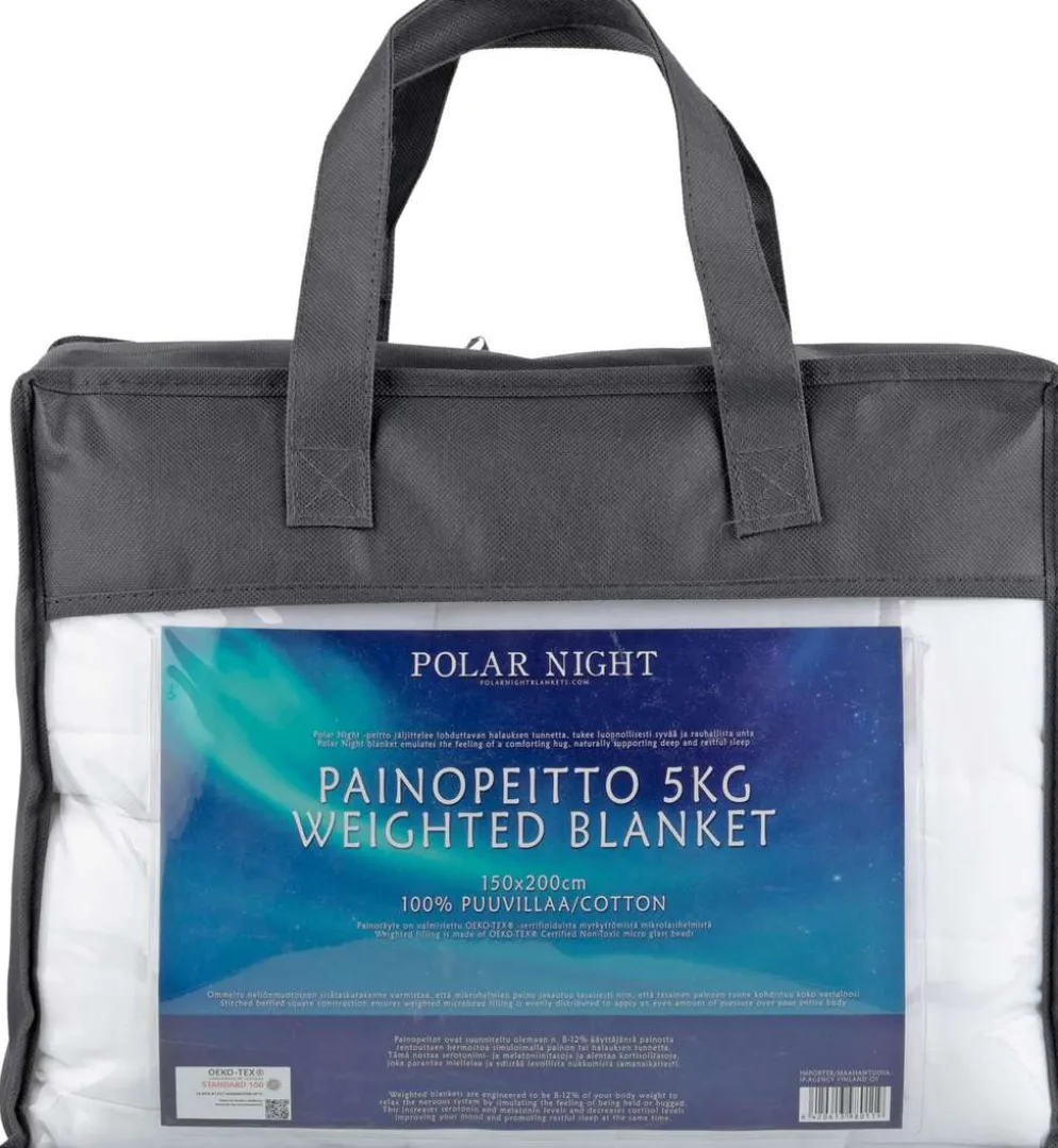 Polar Night painopeitto puuvilla 5 kg 150x200 cm