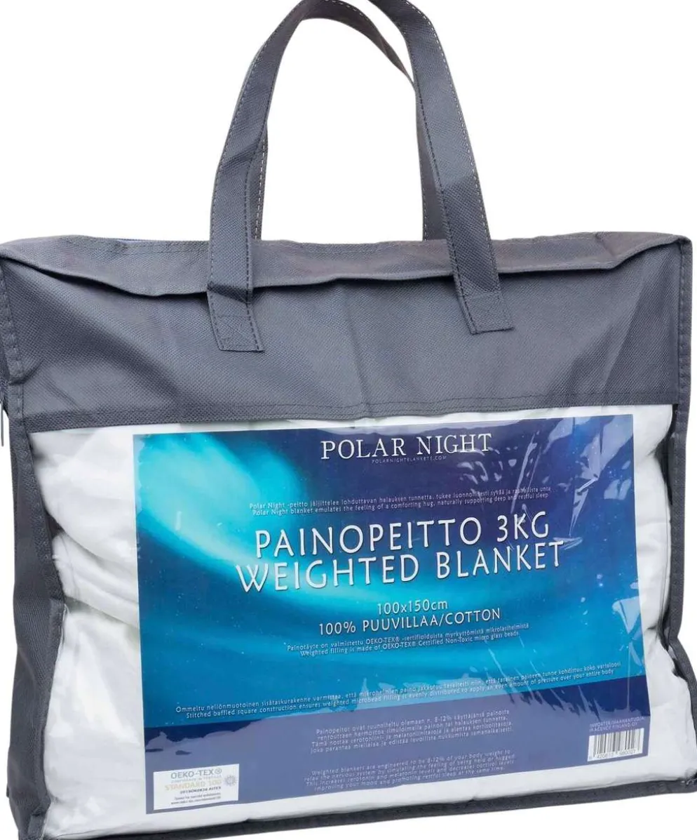 Polar Night painopeitto puuvilla 9 kg 150x200 cm