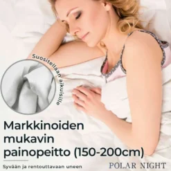 Polar Night painopeitto puuvilla 9 kg 150x200 cm