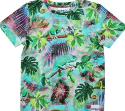 POP&Co lasten t-paita Allen Chameleon