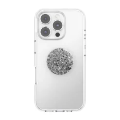Popsockets puhelinpidike popgrip conf foil silver