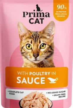 PrimaCat Siipikarjaa kastikkeessa 85 g