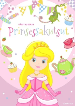 Prinsessakutsut - Värityskirja