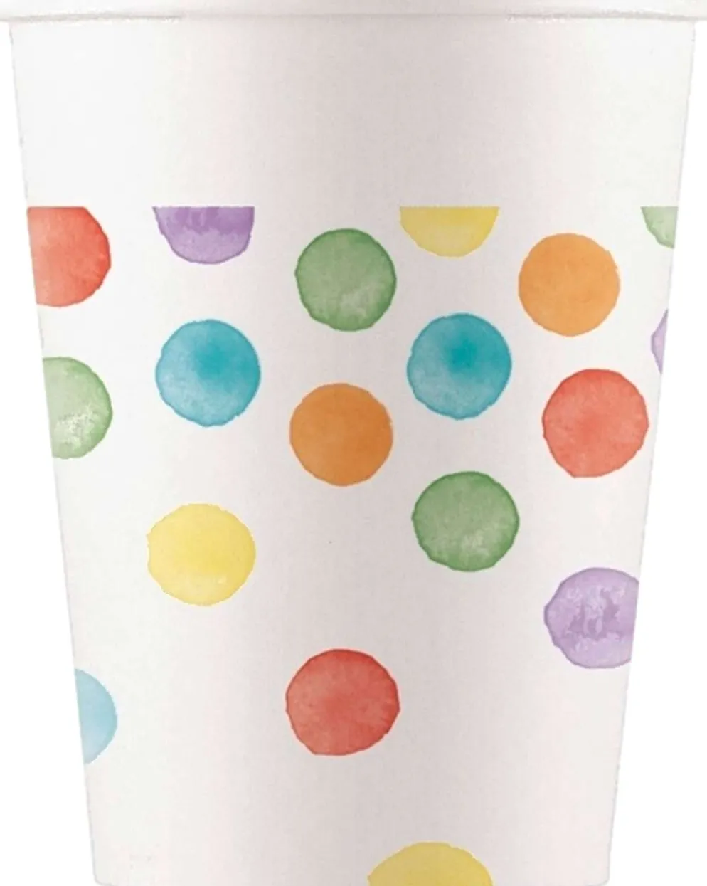 Procos FSC kartonkimuki 200ml Multiwatercolor Dots 8 kpl