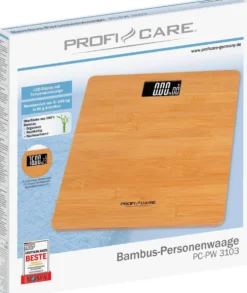 ProfiCare digitaalinen henkilövaaka PC-PW 3103 (bambu)