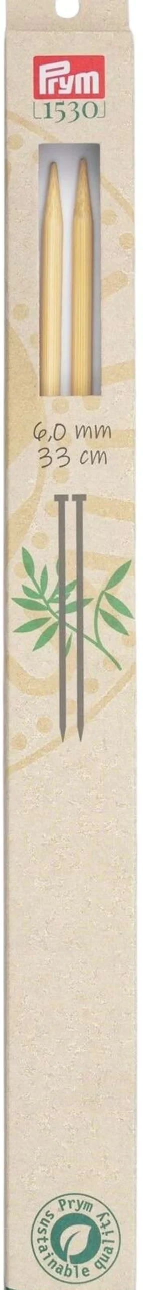 Prym neulepuikko 6,0 33cm bambu