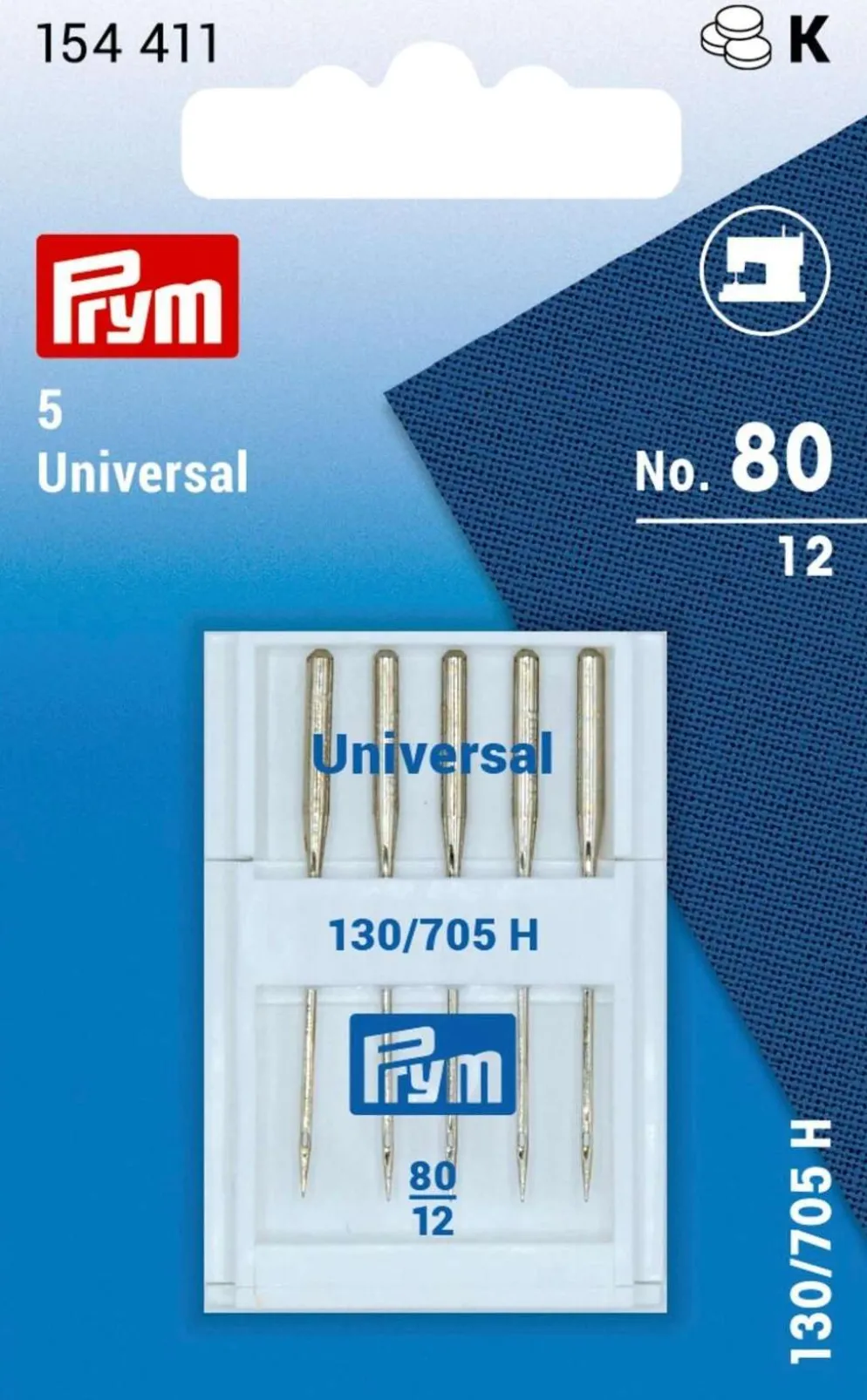 Prym ompelukoneneula 80 5kpl/pakkaus