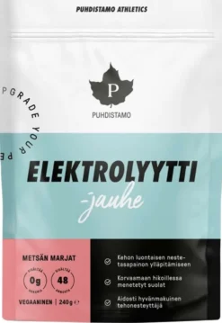 Puhdistamo Elektrolyyttijauhe Metsän marjat 240 g