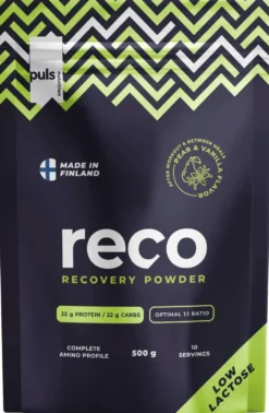 PULS Reco palautusjuoma Päärynä-vanilja 500g