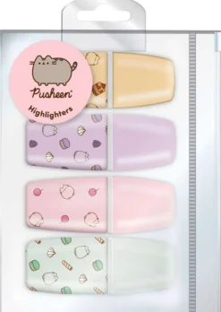 Pusheen korostuskynät 4kpl
