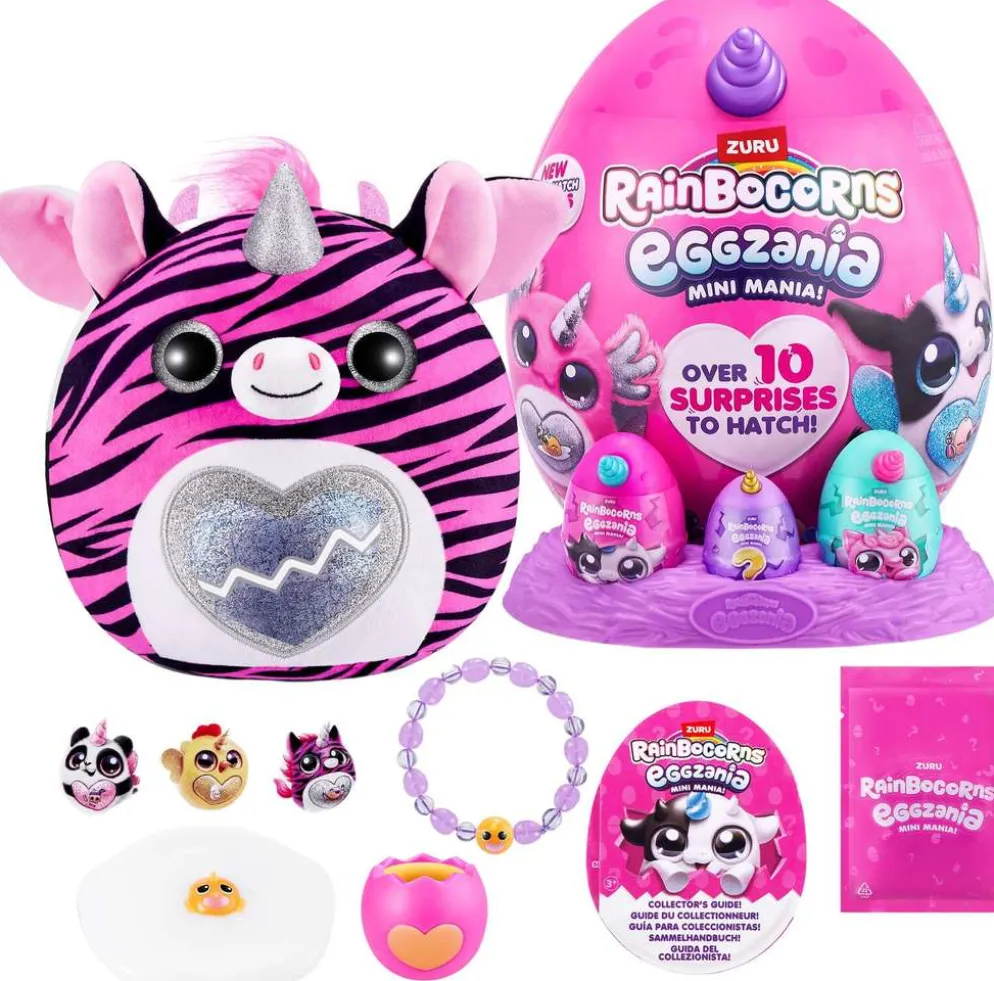 Rainbocorns pehmolelu Eggzania Mini Series 1