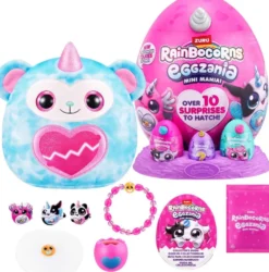 Rainbocorns pehmolelu Eggzania Mini Series 1