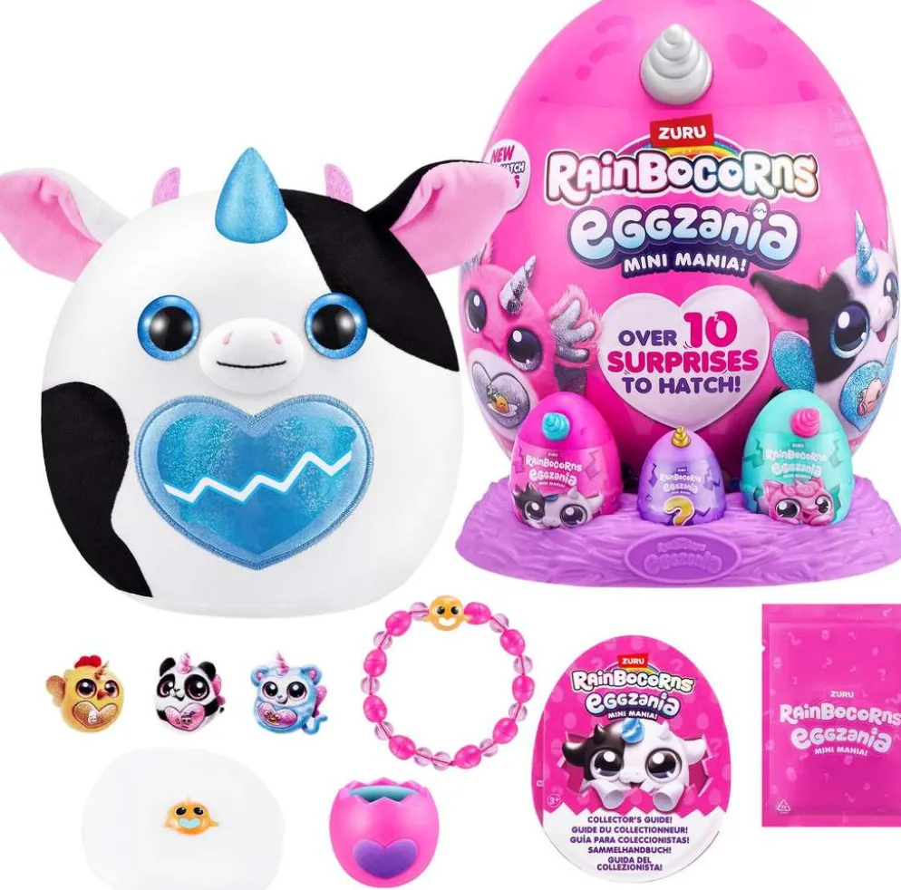 Rainbocorns pehmolelu Eggzania Mini Series 1