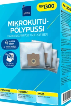 Rainbow pölypussi RB1300 4kpl + moottorisuodatin