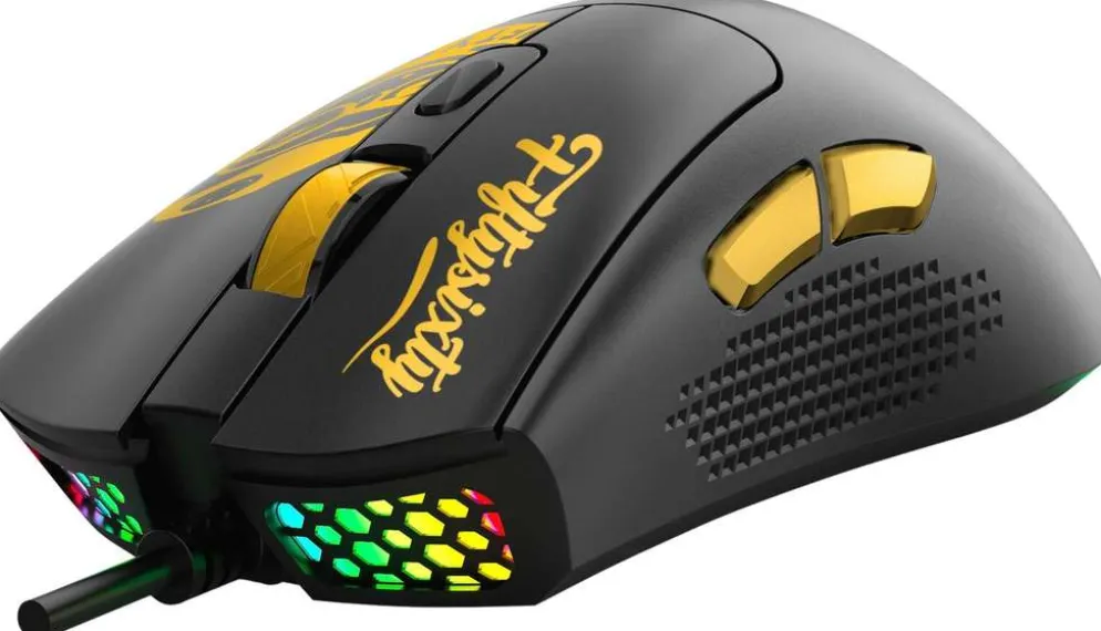 5060 RAM RGB Pelihiiri Musta