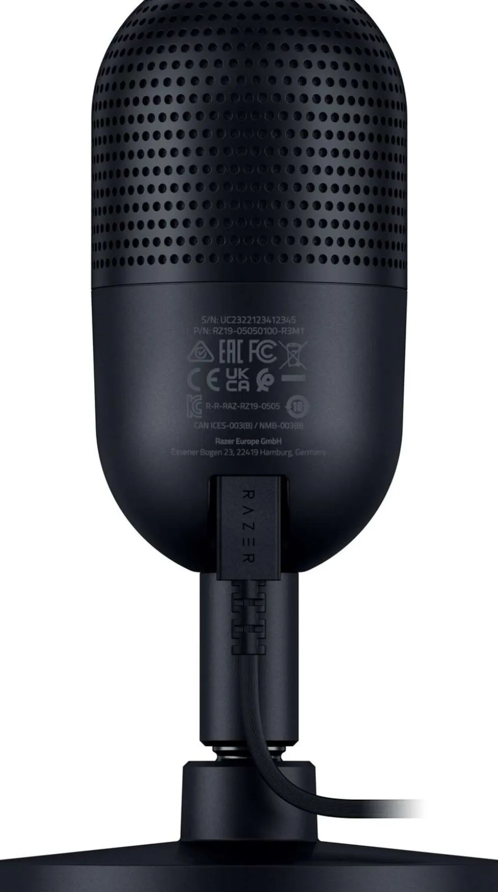 Razer Seiren V3 mini mikrofoni musta