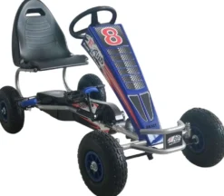 React polkuauto Racer sininen